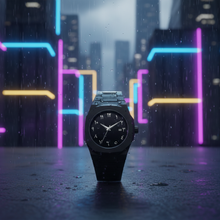 Black Arabic Aura Watch