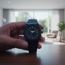 Black Arabic Aura Watch